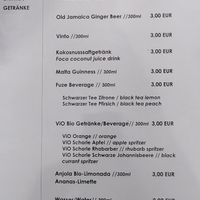 Drinks at DIDI PA - West African Kitchen in Berlin