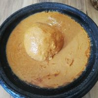 Banku Vegan (very sour dough) at DIDI PA - West African Kitchen in Berlin