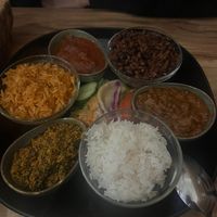 vegan plate  at DIDI PA - West African Kitchen in Berlin