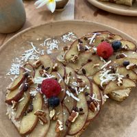 Toast met pindakaas en appel  at Casa Ikal - Maybe closed in Merida