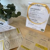 Vegan Menu at MR Z'S Crepes & Teas in Aptos