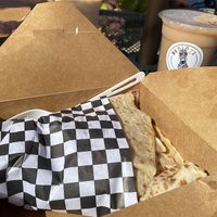 Soyrizo Crepe at MR Z'S Crepes & Teas in Aptos