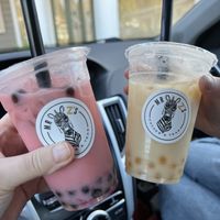 Vegan milk tea with boba   at MR Z'S Crepes & Teas in Aptos