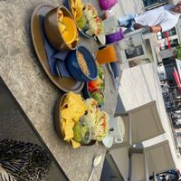 Vegan Wrap + Vegan Breakefast + Outmilk cappuccino   at Alte Bank in Reutlingen