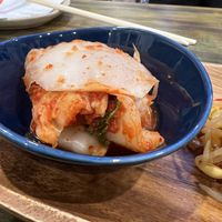 Vegan kimchi!  at Jang Dok Dae in Flushing