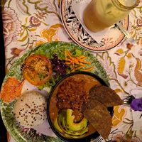 The vegan cassarole was great and it was a wonderfully athmospheric little place. English speaking, charming staff. at Bumi Cocina - Yerbateria in Salento