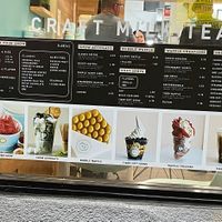 menu (dairy free is  vegan)   at Iceskimo in San Diego