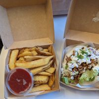 Lil Fries and Hercules Bao at Lil Bao  in Brussels