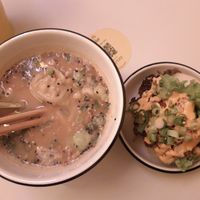 miso soup at Lil Bao  in Brussels