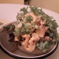 'chicken' bao at Lil Bao  in Brussels