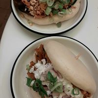 "Aubergenius" Bao (above) and "Hercules" Bao (below) at Lil Bao  in Brussels