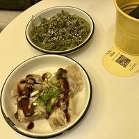 Wakame salad & Lil wontons  at Lil Bao  in Brussels
