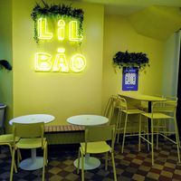 Eat-in space at Lil Bao  in Brussels