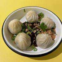 Lil dims with hoisin sauce  at Lil Bao  in Brussels