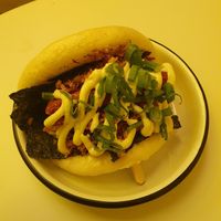 Fish Bao at Lil Bao  in Brussels