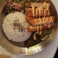 Rice bowl at Lil Bao  in Brussels