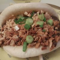 Aubergine bao at Lil Bao  in Brussels
