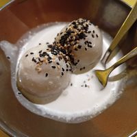 Coconut mochi at Lil Bao  in Brussels