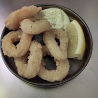 Vegan calamari at Lil Bao  in Brussels