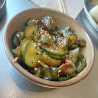 Smacked cucumber salad at Lil Bao  in Brussels