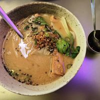 Miso soup at Lil Bao  in Brussels