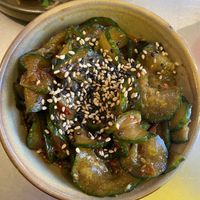 Spicy Cucumber salad at Lil Bao  in Brussels