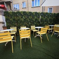 Outside the terrasse at Lil Bao  in Brussels