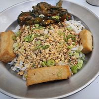 Peanut butter noodles at Lil Bao  in Brussels