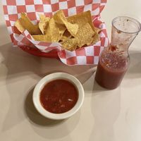 Chips and salsa  at Jalisco Mexican Restaurant in Salina