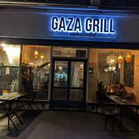 Gaza Grill from outside. at Gaza Grill Kødbyen in Copenhagen