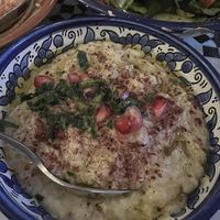 Baba ganoush   at Gaza Grill Kødbyen in Copenhagen