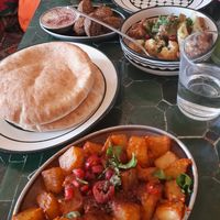 Mezze at Gaza Grill Kødbyen in Copenhagen