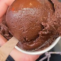 Chocolate sorbet   at Gelato Messina in Haymarket