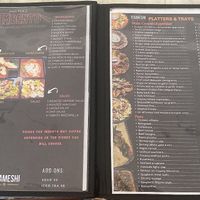 menu  at Itameshi in Olongapo City