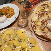 Vegane Flammkuchen at Das Schöne Leben in Hornberg