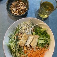 Vermicelli with tofu and vegetables   at Sữa Cafe in Hoi An