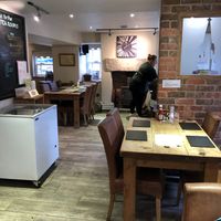 Inside the tea room   at The Fountain Tea Rooms in Bonsall