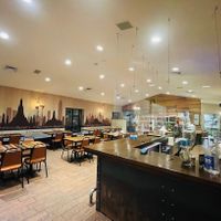 seating area at District Thai Restaurant in York