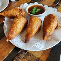 Vegan wings at District Thai Restaurant in York