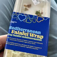 Falafel wrap  at YVR - CNN Newsstand - US Gate E83 in Richmond