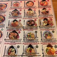 Menu #Veganuary at Takumi Ramen & Yakisoba Kitchen in Antwerpen