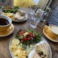 Falafel sandwich   at BRAW BRUNCH in Edinburgh