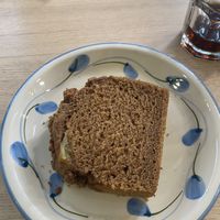 Banana bread   at Panzamorena in Cordoba