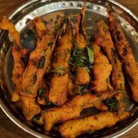 Okra fries at Rickshaw & Co in Glasgow