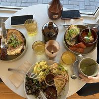 Food was the best we’ve had all tour. The staff kept calling everyone “hunni” and “love” which was really lovely. BREAD IS F UP OUT THIS WORLD   at The Gator Club in College Park