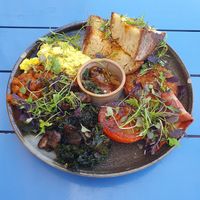 The big lot #Veganuary at The Gator Club in College Park