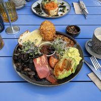 The Big Lot vegan breakfast   at The Gator Club in College Park