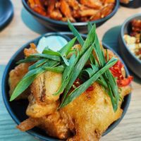 Fried cauliflower and vegan aioli at Funk 2.0 by Funk Cider in Henley Brook