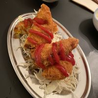 Delicious and crispy potato croquette  at  Vegan Place SHUWASHUWA PEACE - シュワシュワピース in Tokyo