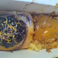 Blueberrie and gingerbread at Cinnamood in Mannheim